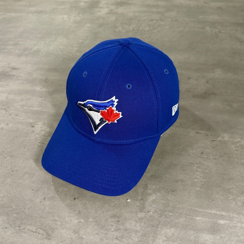 New Era Toronto Blue Jays Hat Medium Large Blue 39THIRTY Stretch Fit Cap